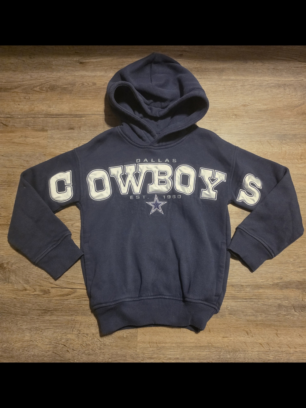 Dallas Cowboys Kids Navy Hoodie